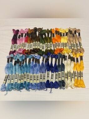 DMC Assorted Embroidery Floss Lot #1